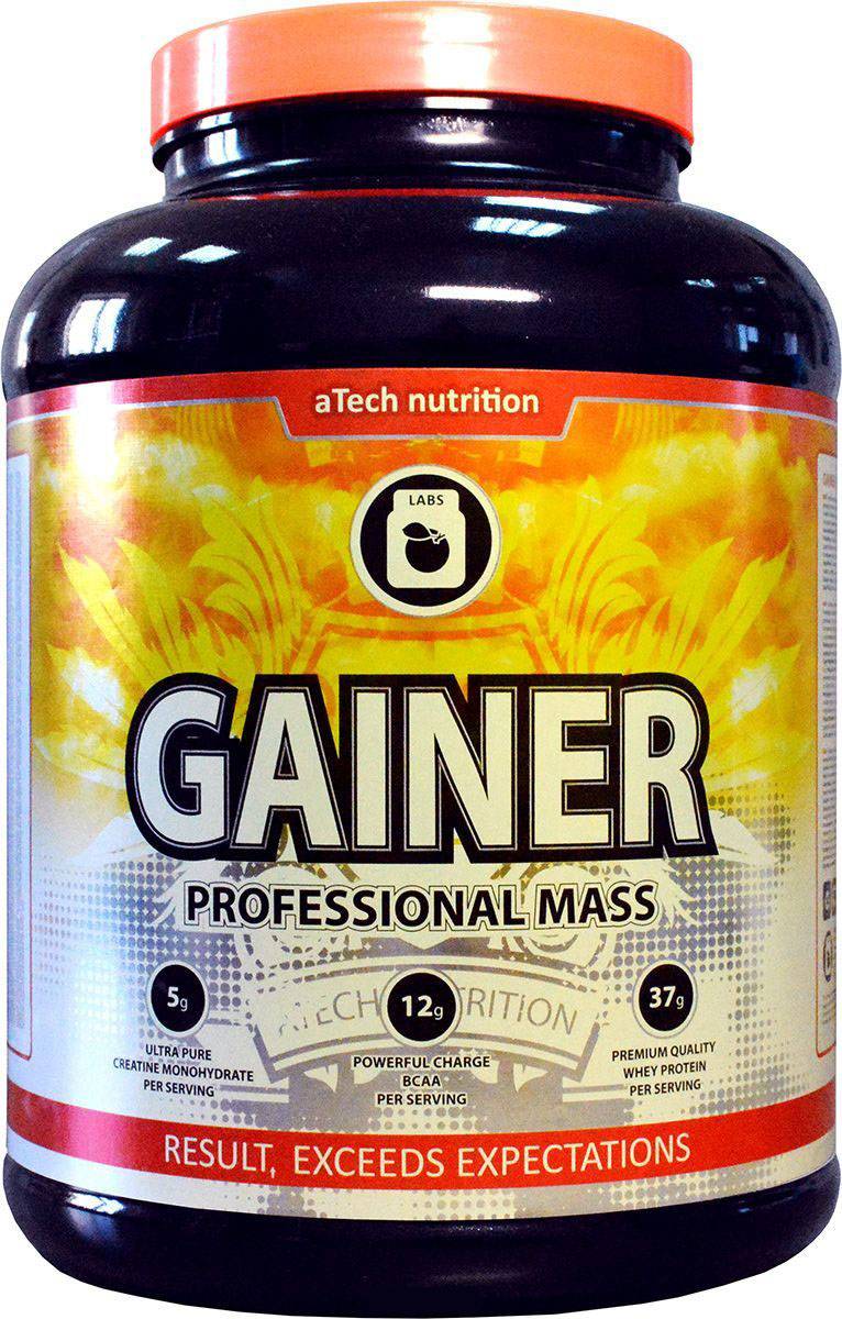 aTech Nutrition "Gainer Professional Mass", cookie-creme, 2500 
