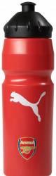 Спортивная бутылка для воды Puma Arsenal Fan Waterbottle, цвет: красный